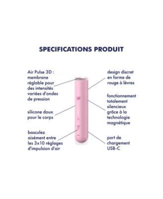 Stimulateur clitoridien de voyage First Kiss Satisfyer 